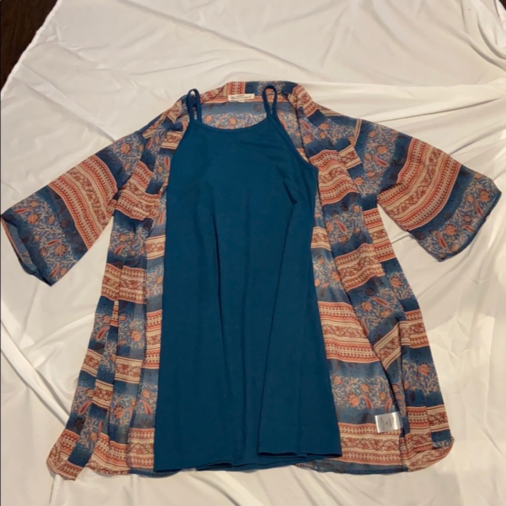 2 piece dress